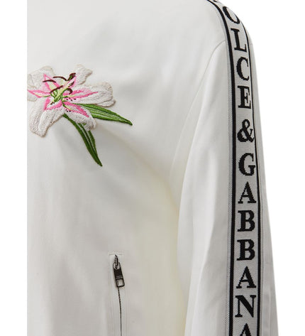 Dolce & Gabbana Elegant Cotton Knit White Sweater