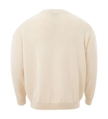 Emporio Armani Beige Woolen Sophistication Sweater