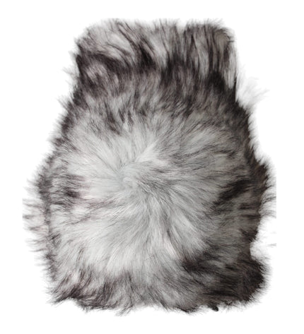 Dolce & Gabbana Black White Faux Fur Baseball Hat Men