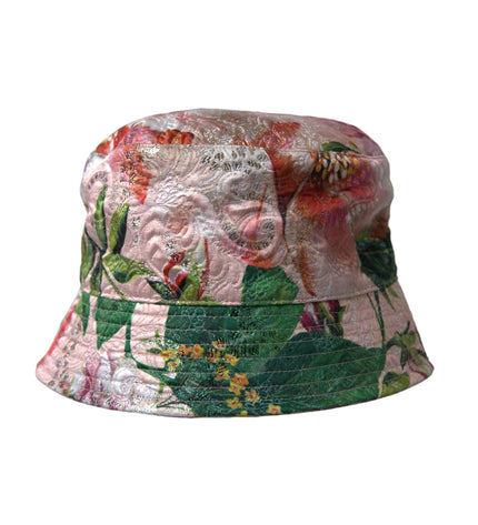 Dolce & Gabbana Multicolor Floral Jacquard Bucket Hat Men