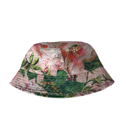 Dolce & Gabbana Multicolor Floral Jacquard Bucket Hat Men