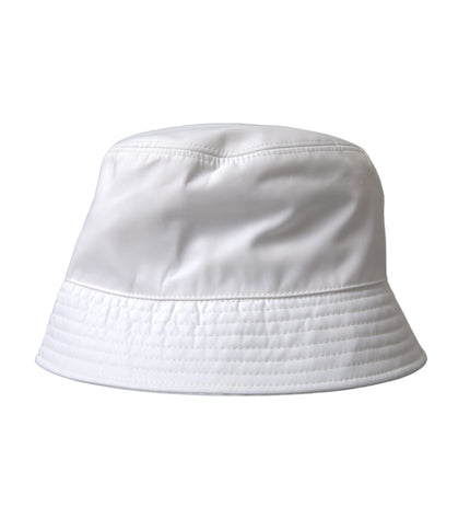 Dolce & Gabbana White Cotton Cap Bucket Capello Hat Men