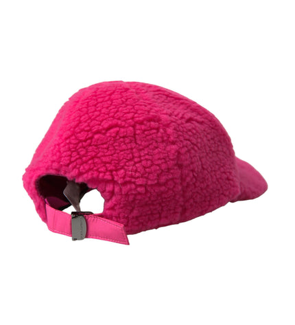 Dolce & Gabbana Pink Fleece Plush Baseball Hat Men