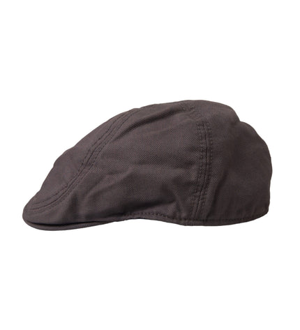 Dolce & Gabbana Brown Nylon Cloth Newsboy Hat Men