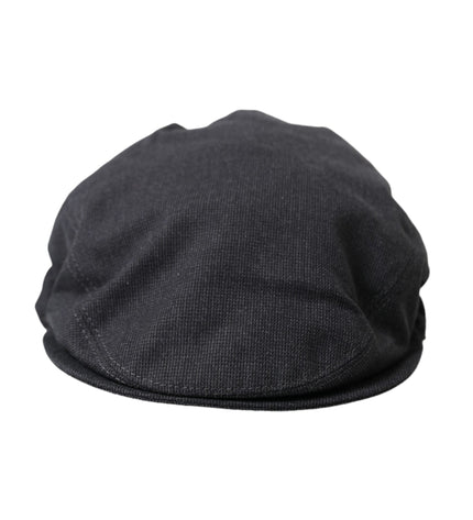 Dolce & Gabbana Gray Cotton Cloth Newsboy Hat Men