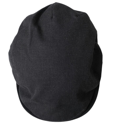 Dolce & Gabbana Gray Cotton Cloth Newsboy Hat Men