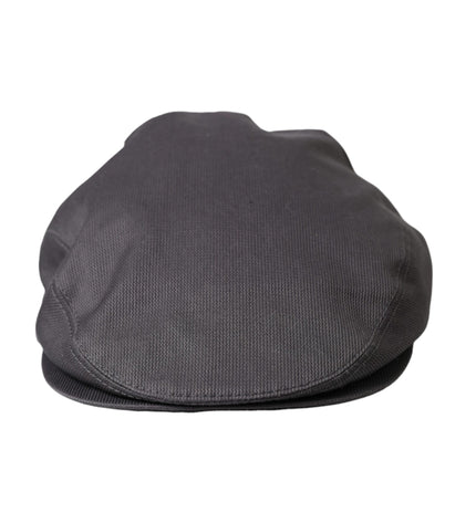 Dolce & Gabbana Gray Cotton Cloth Newsboy Hat Men