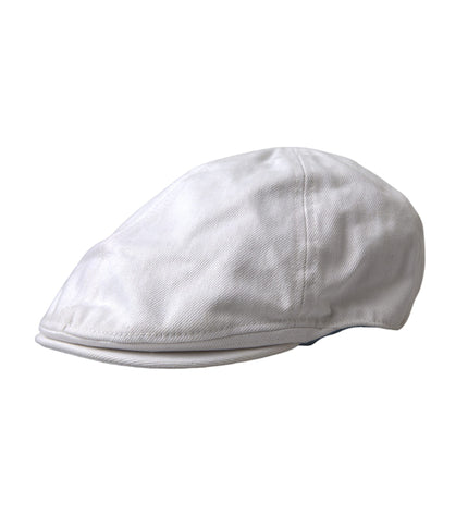 Dolce & Gabbana White Cotton Cloth Newsboy Hat Men