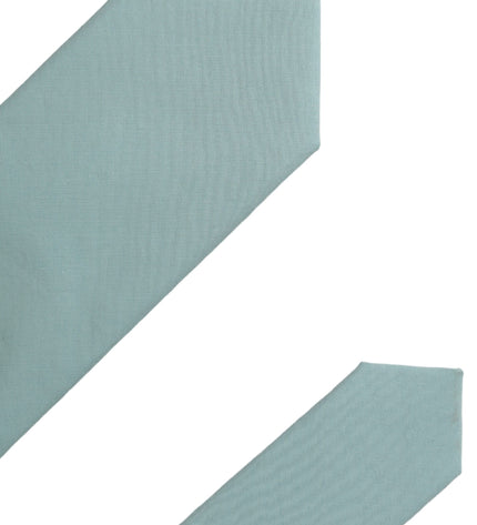 Dolce & Gabbana Mint Green Cotton Adjustable Tie Men