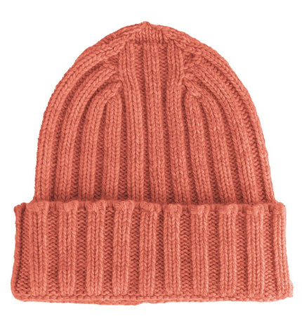 Made in Italy Pink Cashmere Hats & Cap