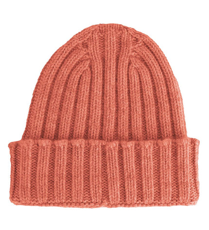 Made in Italy Pink Cashmere Hats & Cap