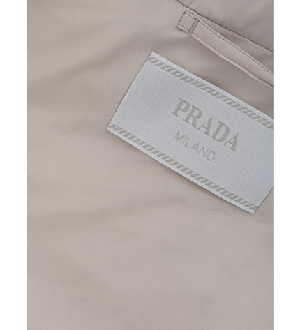 Prada Gray Polyester Jacket