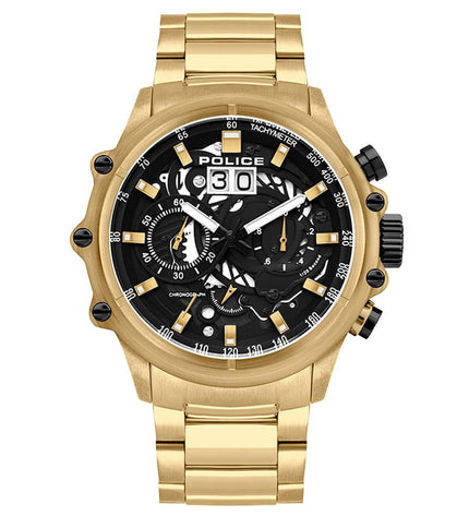 Police Gold Men Watch