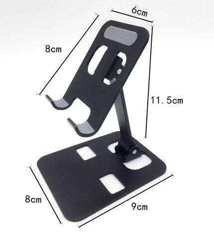 Cep telefonları ve tabletler için taşınabilir masaüstü standı 