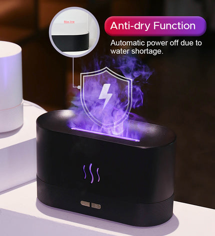 Umidificatore ad ultrasuoni con diffusore di aroma 