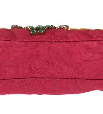 Dolce & Gabbana Elegant Evening Party Clutch in Pink