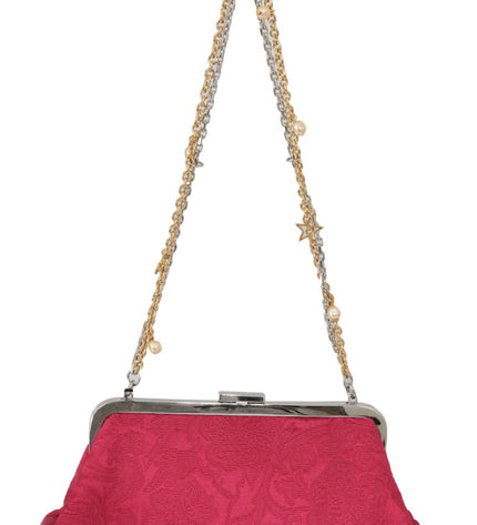 Dolce & Gabbana Elegant Evening Party Clutch in Pink