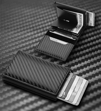 Ultra compact wallet with card organizer